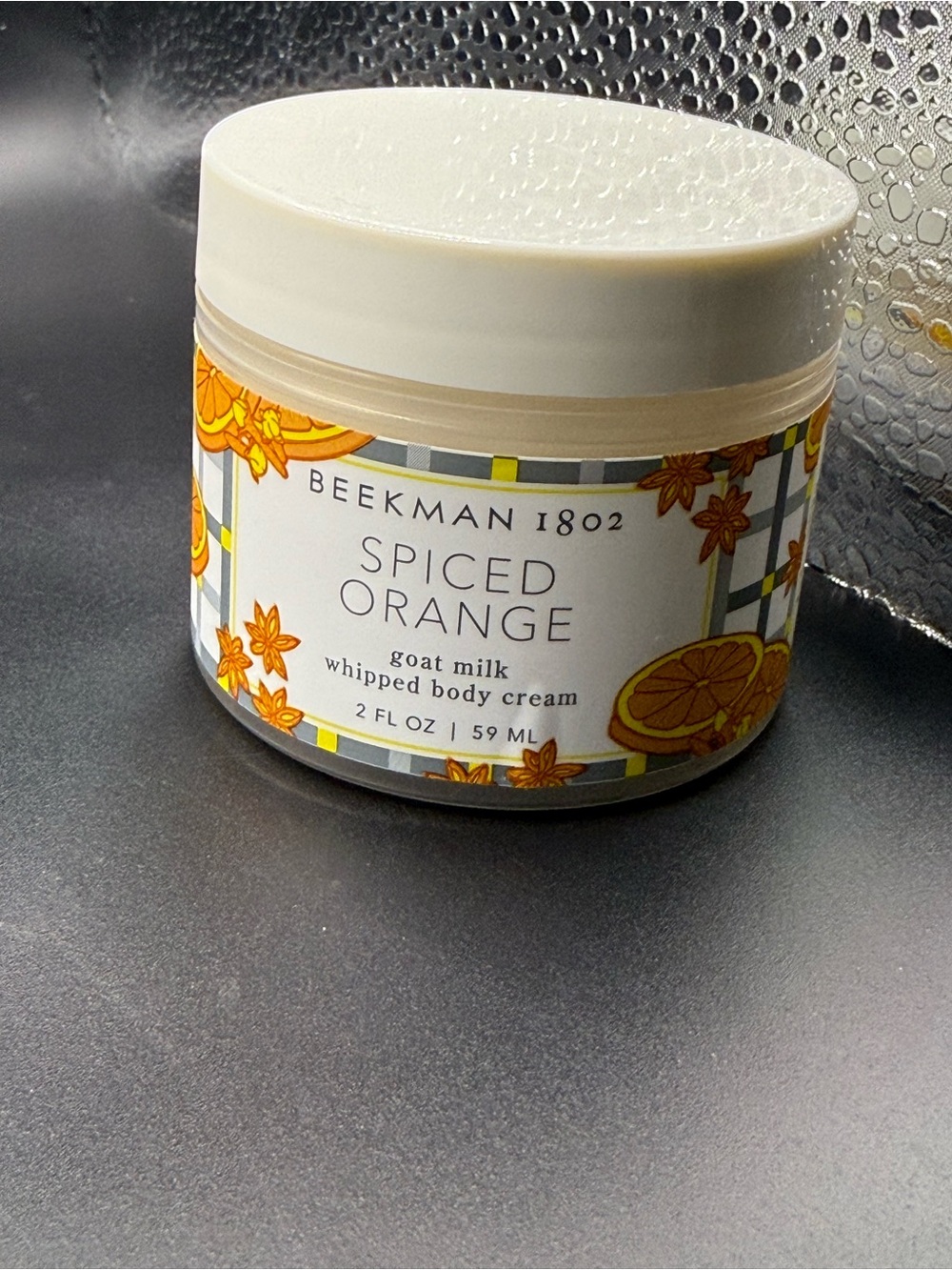 Beekman 1802 Spiced Orange Goat Milk Whipped Body Cream - 2oz travel size